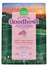 Goodbowl™ Wild-Caught Salmon & Brown Rice Cat Kibble