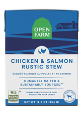 Chicken & Salmon Rustic Stew Wet Dog Food