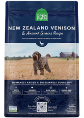 New Zealand Venison & Ancient Grains Dog Kibble
