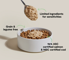 Salmon & Cod Topper for Dogs