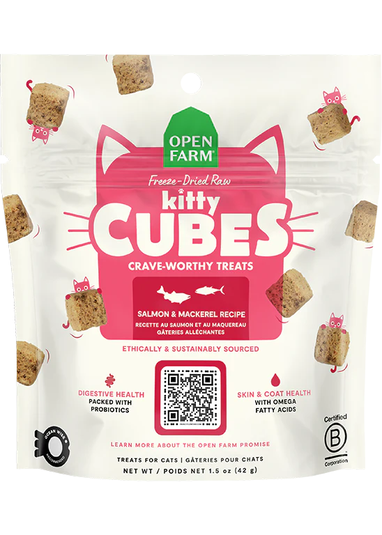 Salmon & Mackerel Kitty Cube Treats