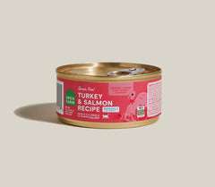 Turkey & Salmon Morsels in Gravy for Cats