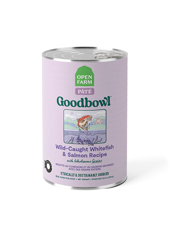 Goodbowl™ Wild-Caught Whitefish & Salmon Pâté for Dogs