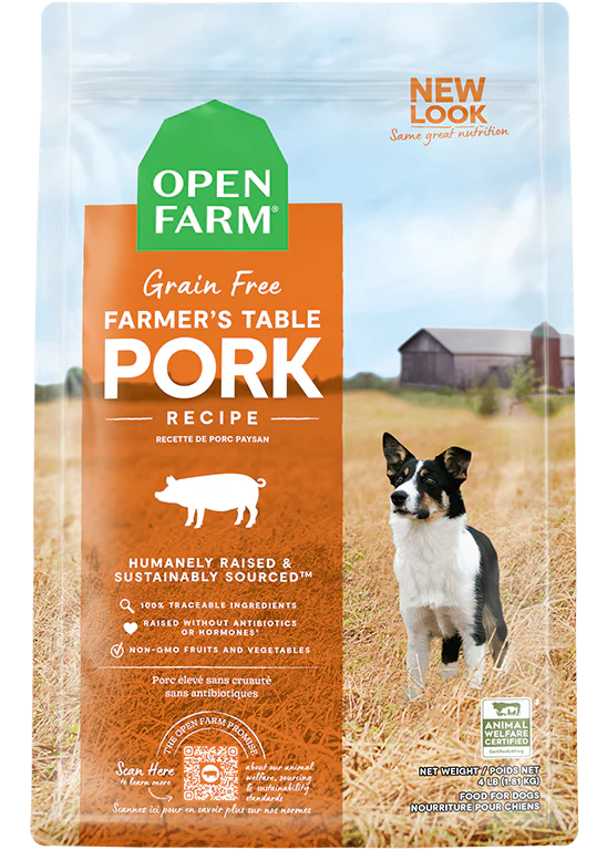 Farmer's Table Pork Grain-Free Dog Kibble