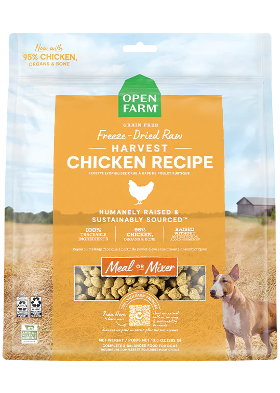 Harvest Chicken Freeze Dried Raw Morsels for Dogs