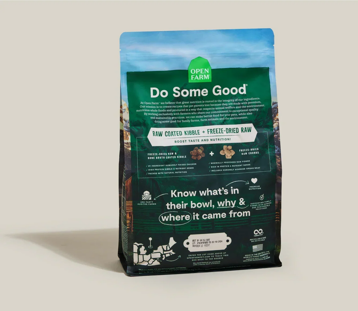 RawMix Open Prairie Grain-Free Dog Kibble