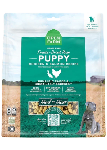 Chicken & Salmon Freeze Dried Raw Morsels for Puppies